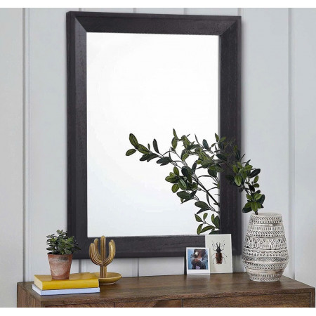 Walnut : Khung Gương Gỗ Sồi 70 x 90cm